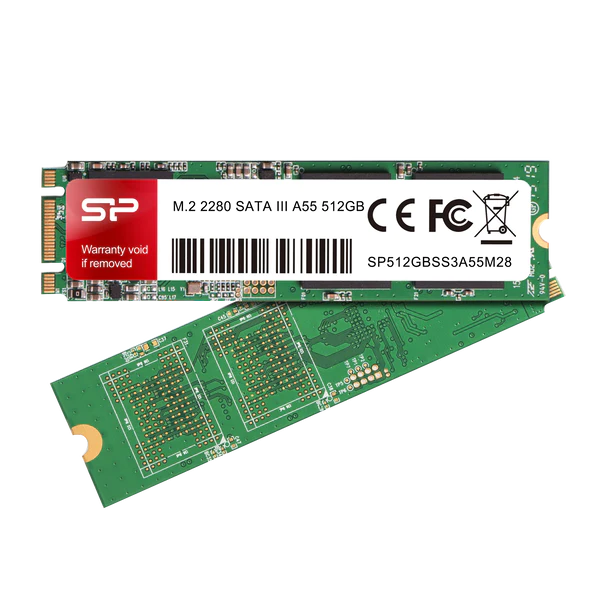 Silicon Power A55  M.2 2280 SATA III Internal Solid State Drive - 512GB