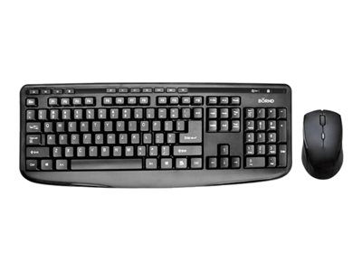 Bornd M610 - Keyboard and mouse set - combo - wireless - black