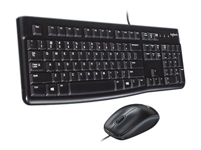 Logitech Desktop MK120 - Keyboard and mouse set - USB - English