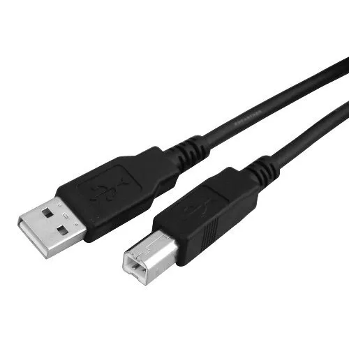 6 feet USB 2.0 A Male to B Male High Speed Printer Scanner Cable Black