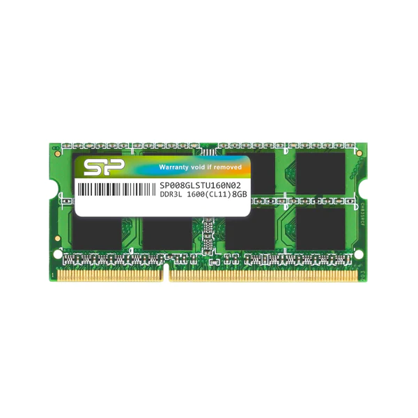 Silicon Power DDR3L 8GB 1600MT/s (PC3L-12800) 1.35V Laptop SODIMM -8GB