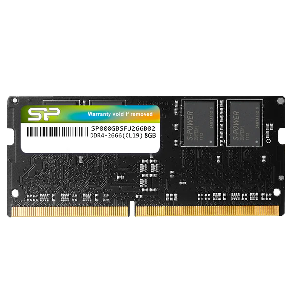 Silicon Power DDR4 2666MHz (PC4-21300)  Single Pack 1.2V Laptop SODIMM-8GB