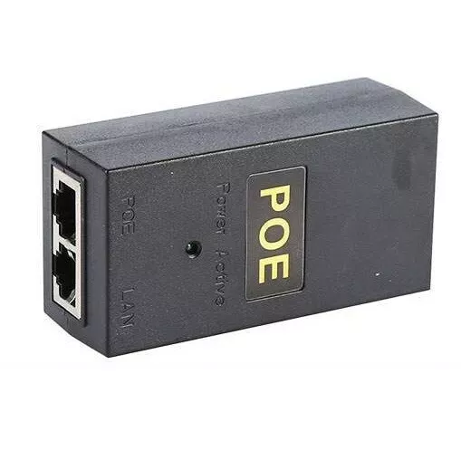 [UBI-POE-24-10] 24V 1A 24W PoE Power Supply Injector Ethernet Adapter with US Plug Power Cord