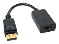 [ADT DIS HDMI] iMicro - Adapter cable - DisplayPort male to HDMI female - 1080p support, 1920 x 1200 (WUXGA) support