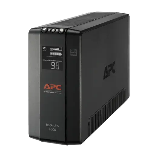 [1PBX1000M-LM60] APC Back UPS Pro Compact Tower, 1000VA, AVR, LCD, 
120V