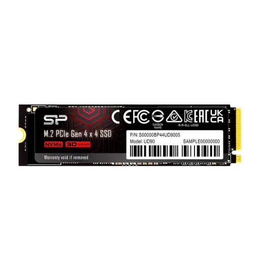 Silicon Power UD85  PCIe Nvme Gen4x4 M.2 2280 Internal Solid State Drive Backward Compatible Gen3x4 -500GB